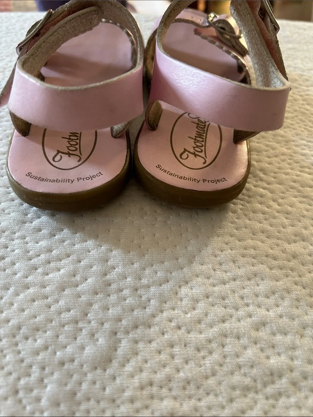 FootMates Pink Buckle Toddler Sandals